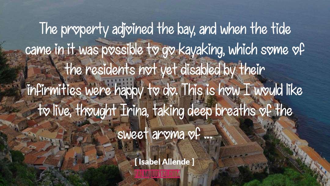 Skates By The Bay quotes by Isabel Allende