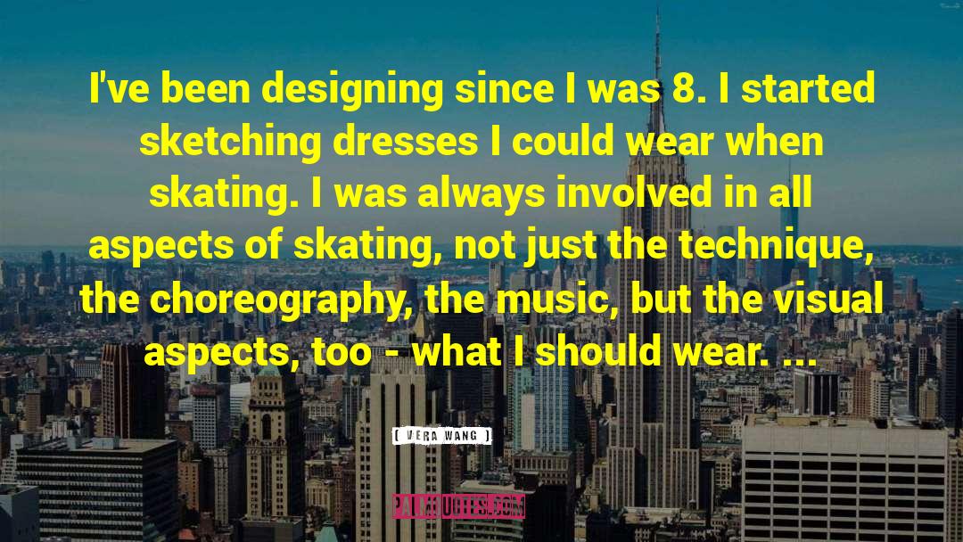 Skating quotes by Vera Wang