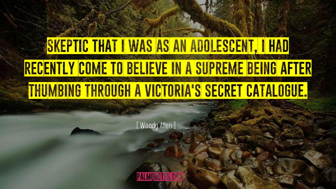 Skeptic quotes by Woody Allen