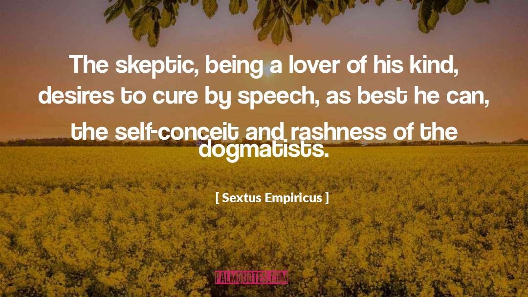 Skeptic quotes by Sextus Empiricus