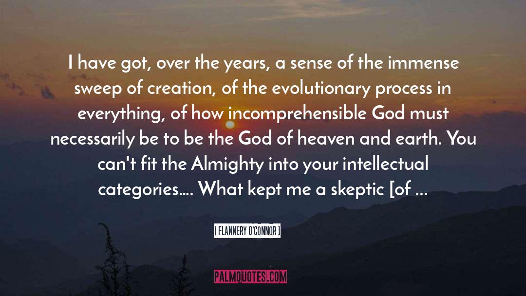 Skeptic quotes by Flannery O'Connor