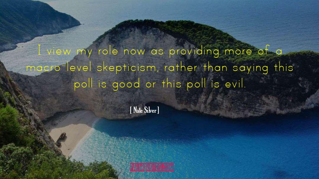 Skepticism quotes by Nate Silver