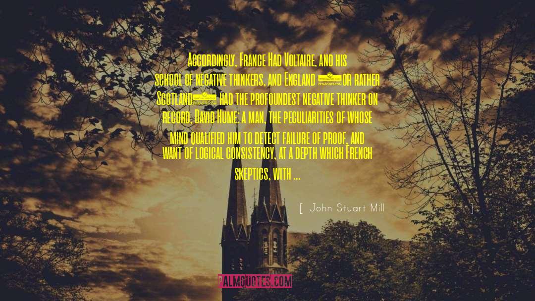 Skeptics quotes by John Stuart Mill