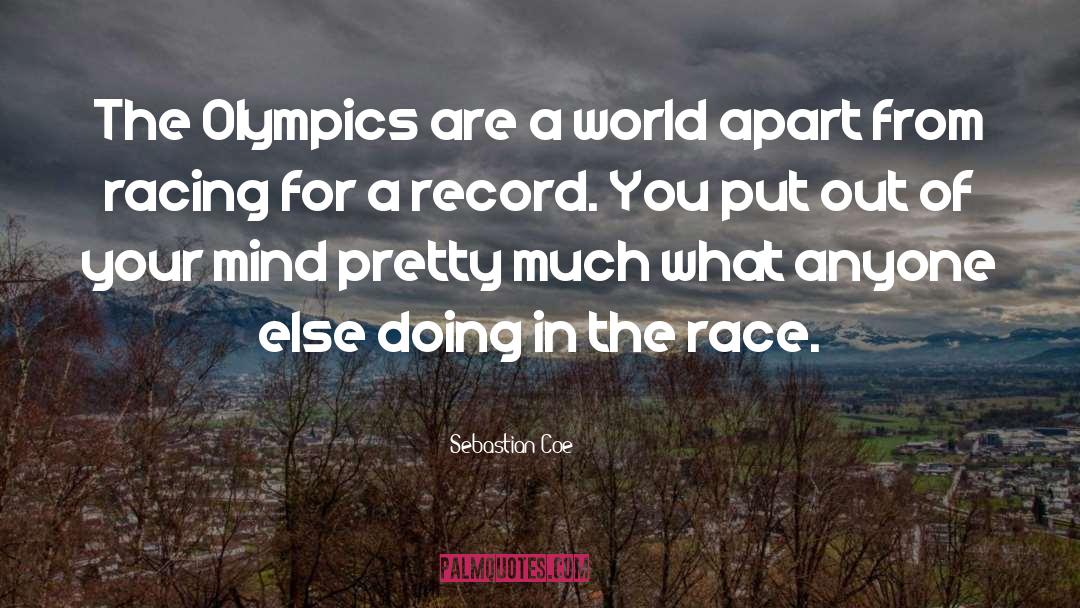 Ski Racing quotes by Sebastian Coe