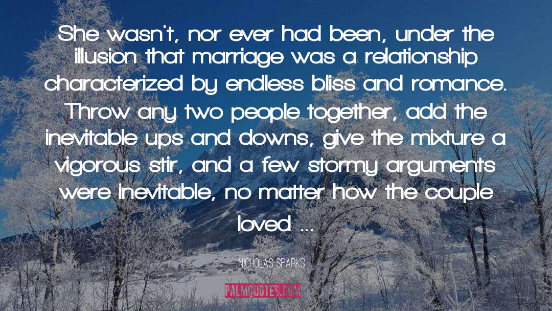 Ski Resort Romance quotes by Nicholas Sparks