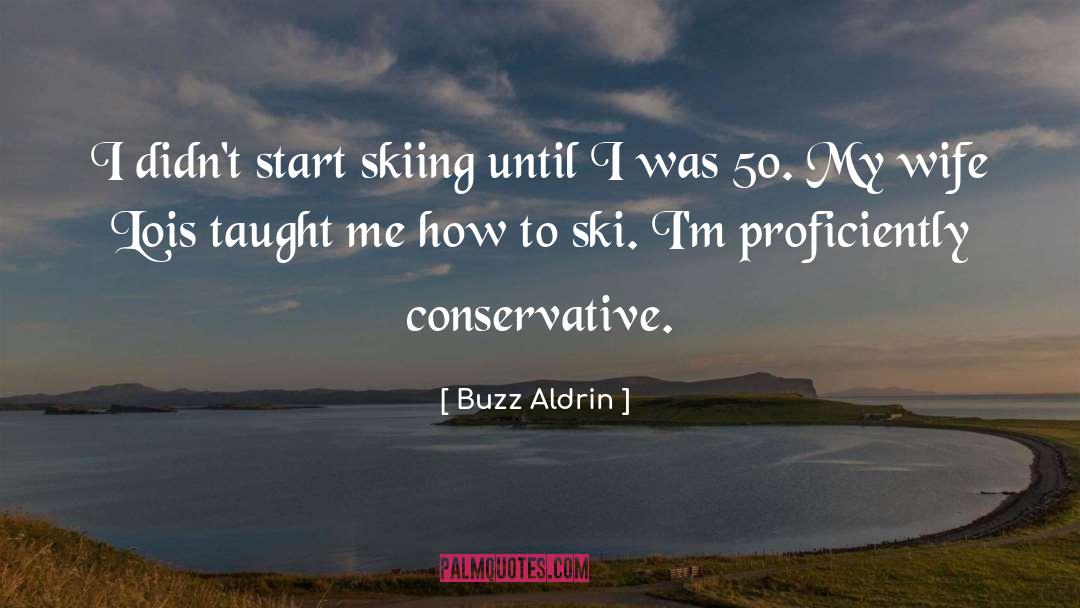 Ski Shinguards quotes by Buzz Aldrin