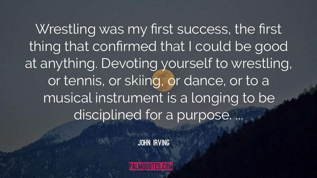 Skiing quotes by John Irving