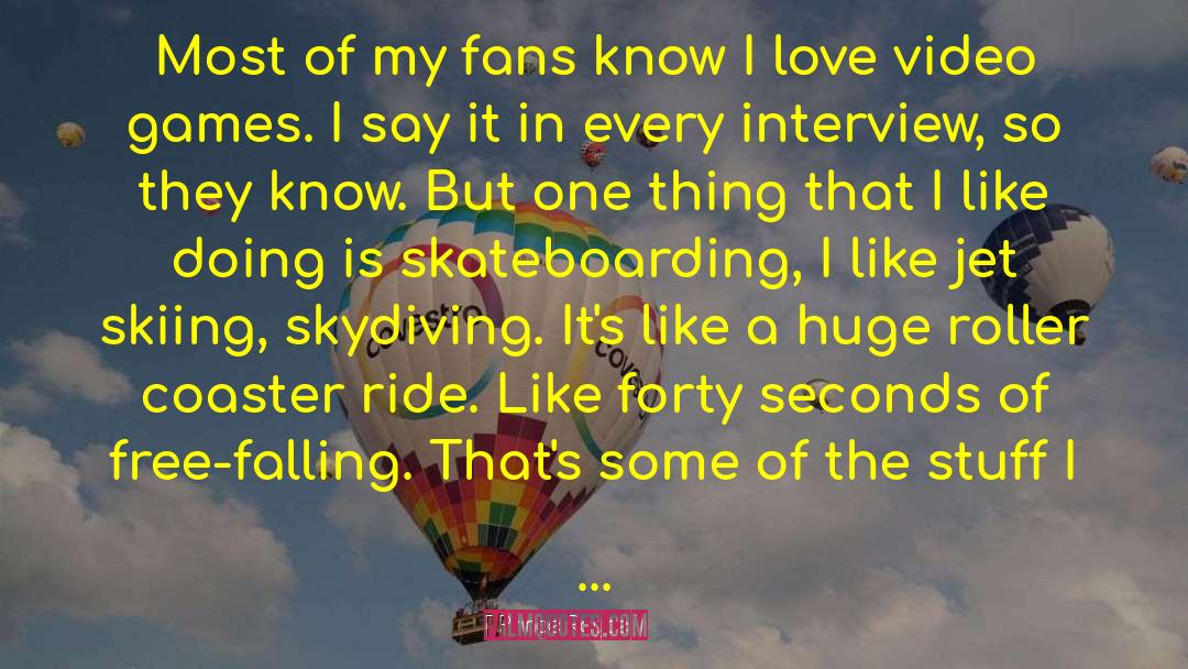 Skiing quotes by Prince Royce