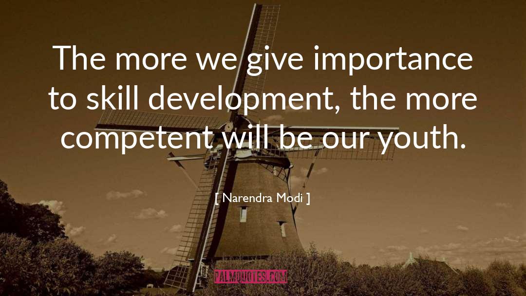 Skill Development quotes by Narendra Modi