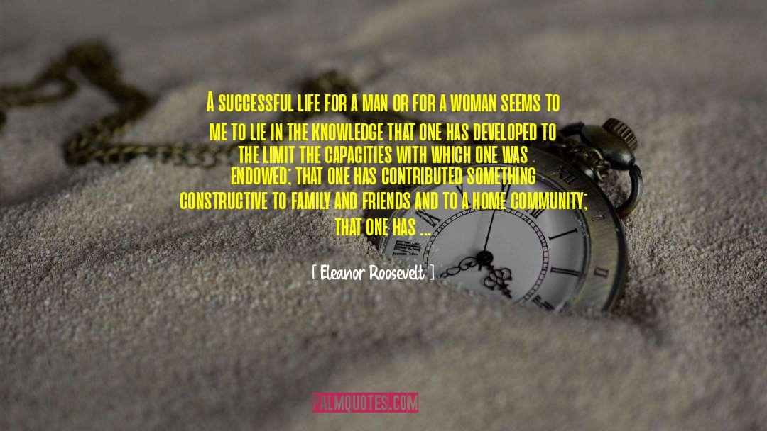 Skill You Need For Successful Life quotes by Eleanor Roosevelt