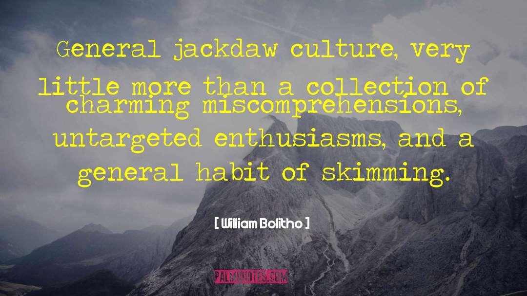 Skimming quotes by William Bolitho