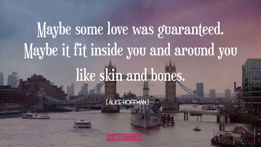 Skin And Bones quotes by Alice Hoffman