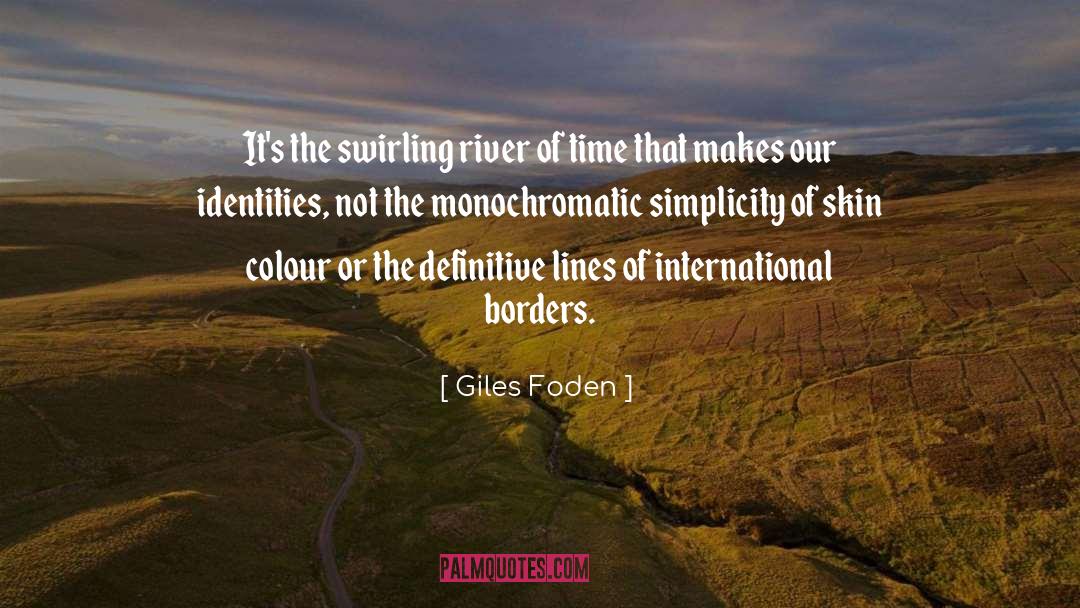 Skin Colour quotes by Giles Foden