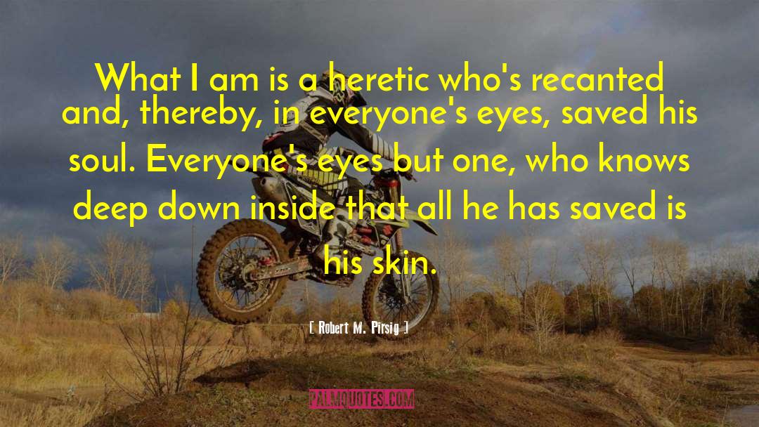 Skin Deep quotes by Robert M. Pirsig