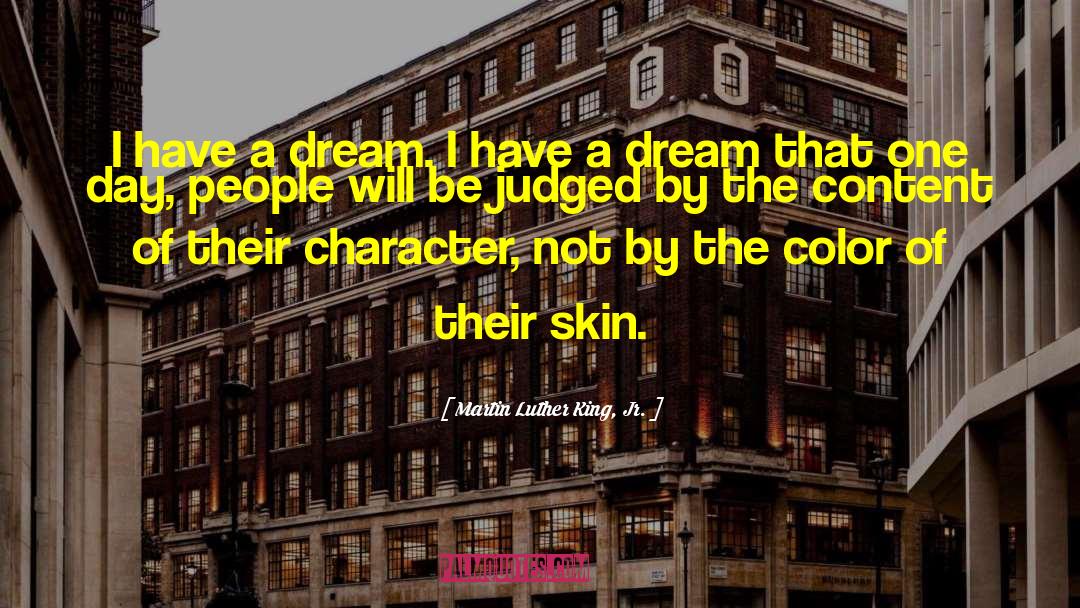 Skin Tips quotes by Martin Luther King, Jr.