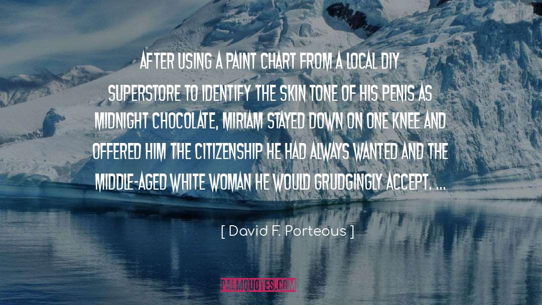 Skin Tone quotes by David F. Porteous