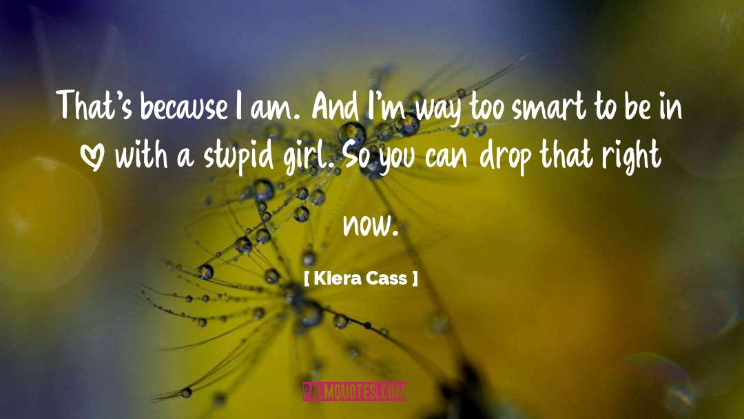 Skinny Girl quotes by Kiera Cass