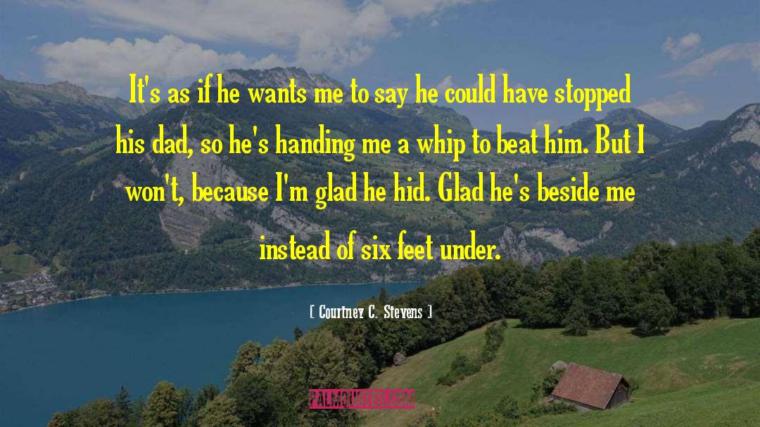 Skip Beat quotes by Courtney C. Stevens