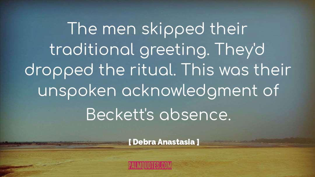 Skipped quotes by Debra Anastasia