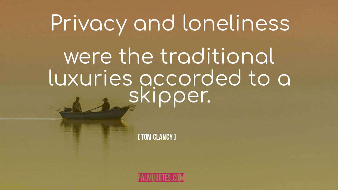 Skipper quotes by Tom Clancy