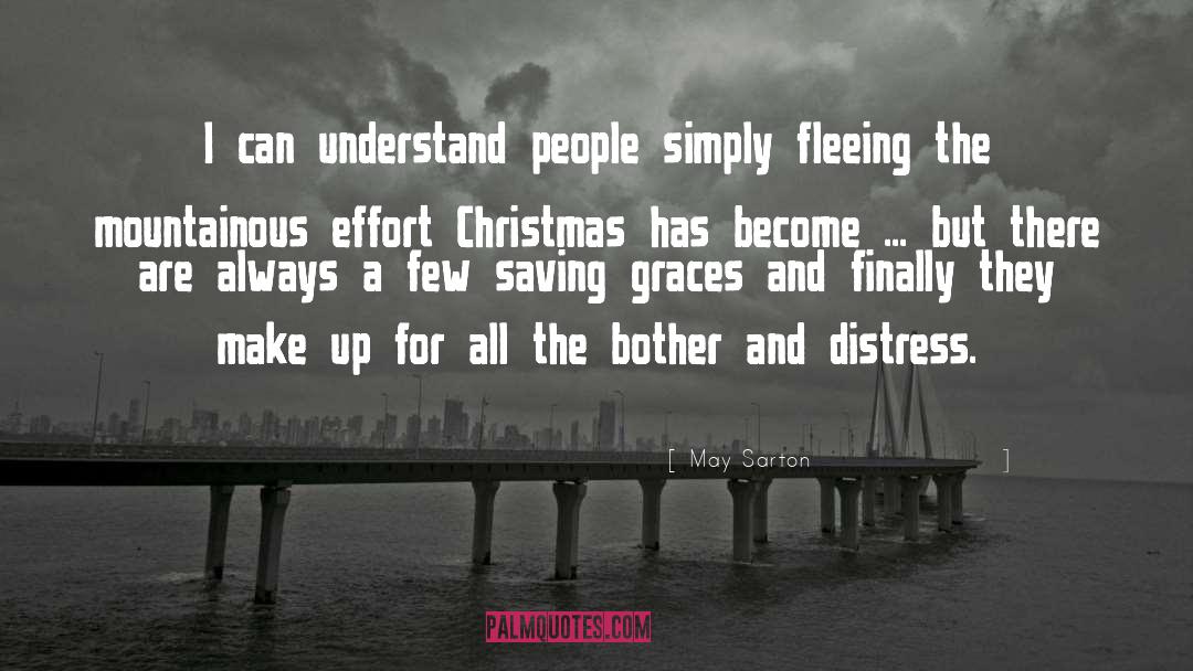 Skipping Christmas quotes by May Sarton