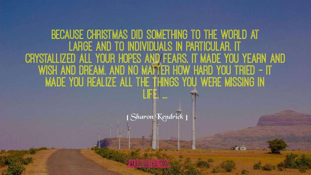 Skipping Christmas quotes by Sharon Kendrick