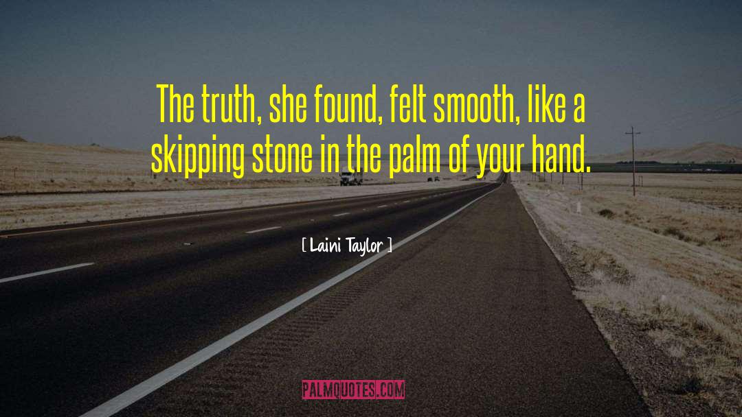 Skipping quotes by Laini Taylor