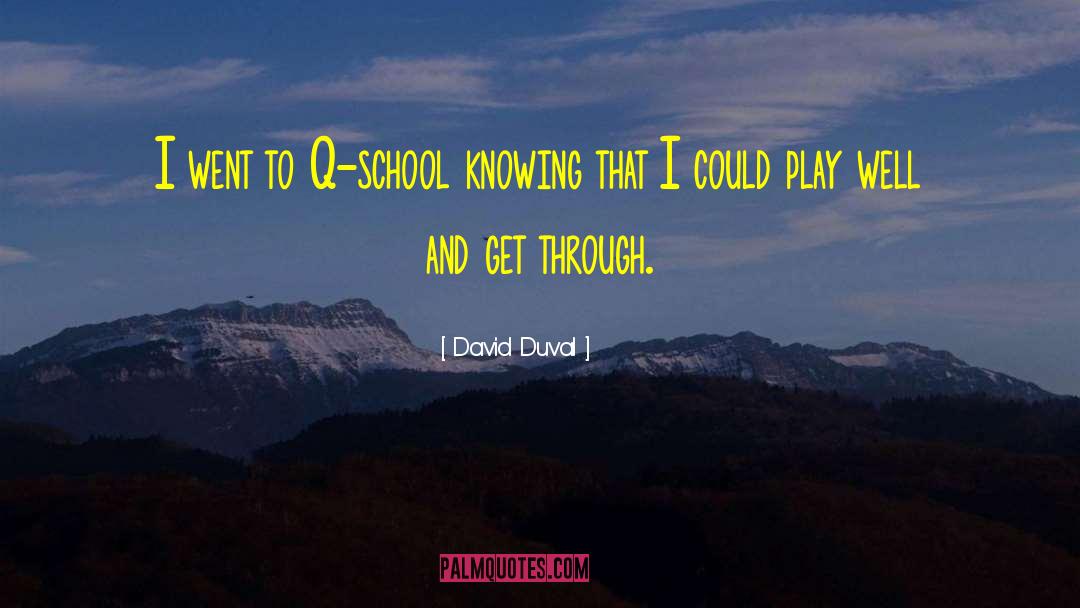 Skipping School quotes by David Duval