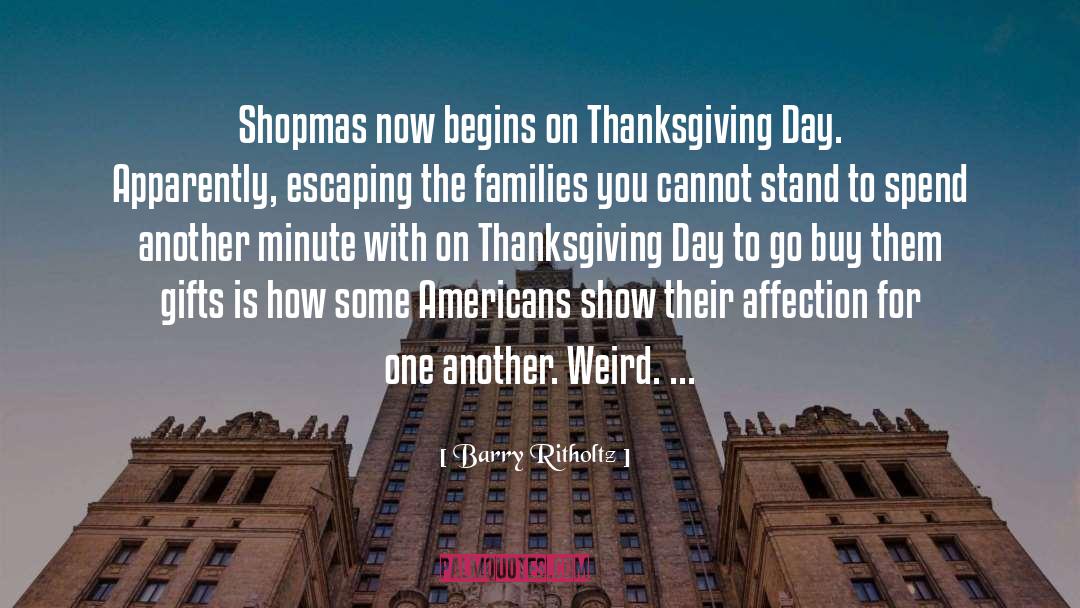 Skipping Thanksgiving quotes by Barry Ritholtz