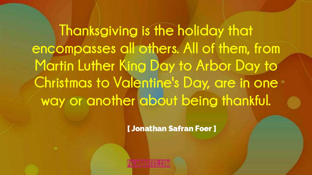 Skipping Thanksgiving quotes by Jonathan Safran Foer
