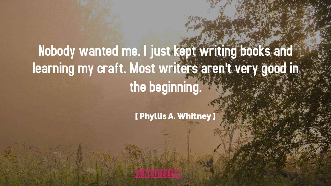 Skippito Craft quotes by Phyllis A. Whitney