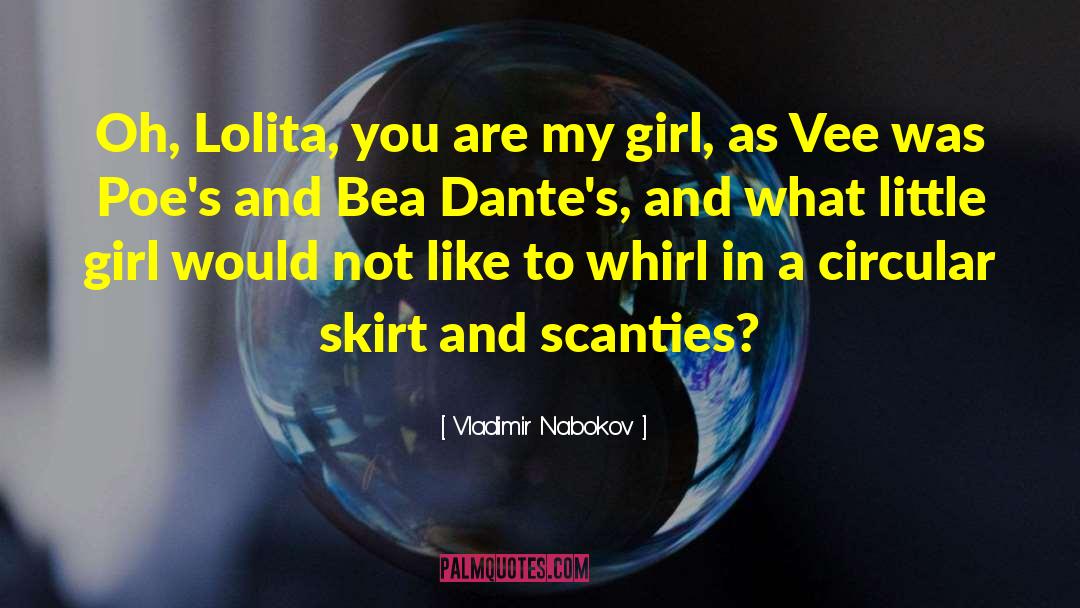 Skirt quotes by Vladimir Nabokov