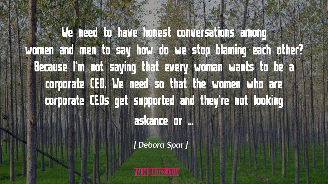 Skirts And Women quotes by Debora Spar