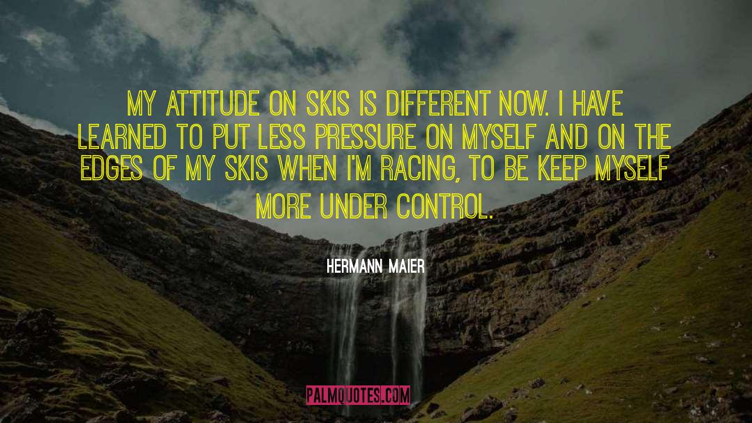 Skis quotes by Hermann Maier