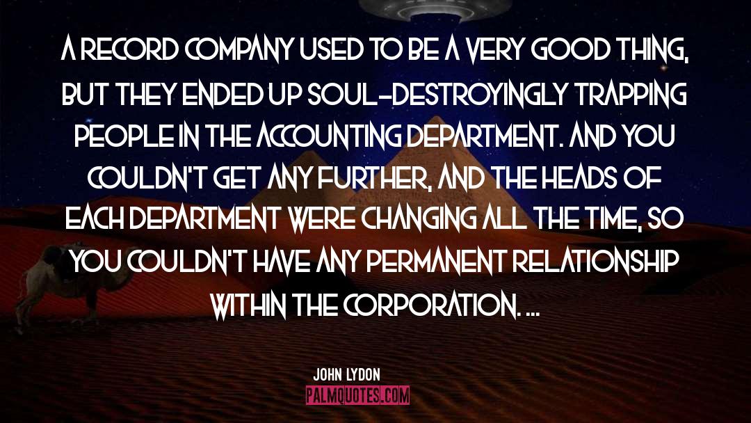 Sklyar Accounting quotes by John Lydon