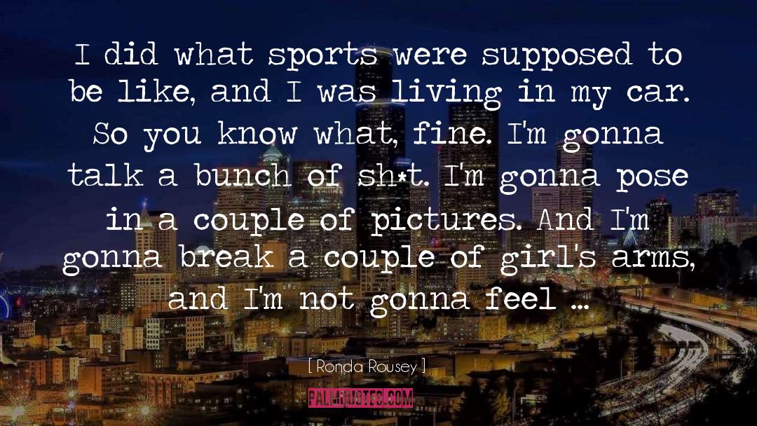 Skolfield Sports quotes by Ronda Rousey