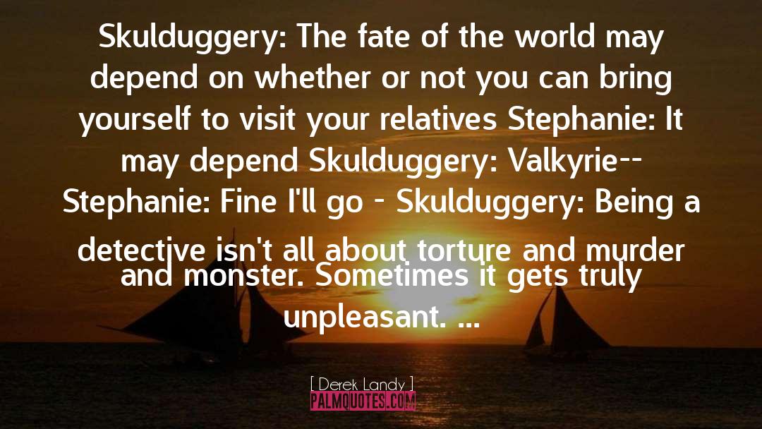 Skulduggery Pleasant quotes by Derek Landy