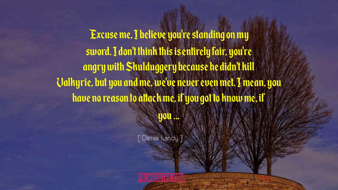 Skulduggery Pleasant quotes by Derek Landy