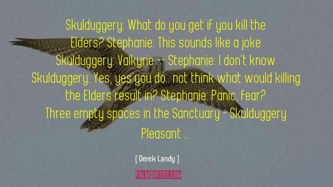 Skulduggery Pleasant quotes by Derek Landy