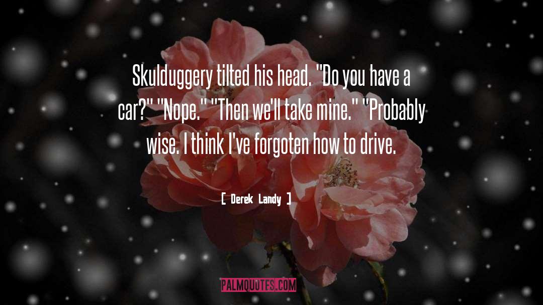 Skulduggery quotes by Derek Landy