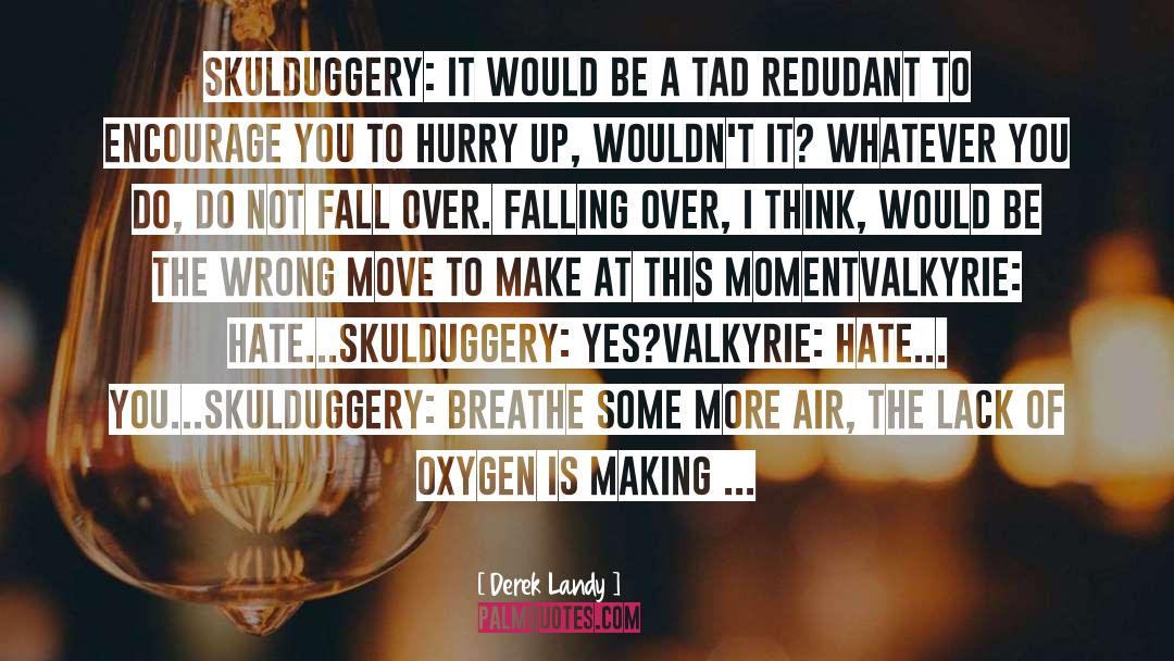 Skulduggery quotes by Derek Landy