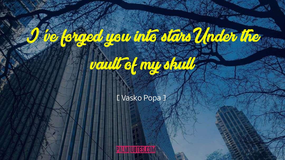 Skull Crossbones quotes by Vasko Popa