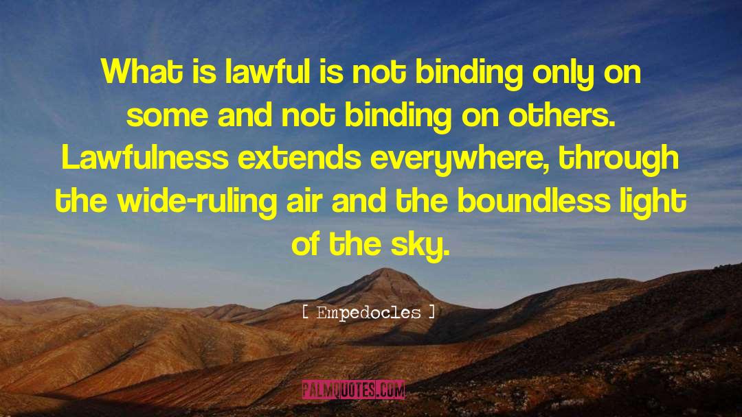 Sky And Clouds quotes by Empedocles