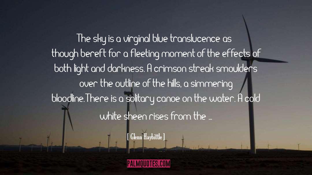 Sky Blush quotes by Glenn Haybittle