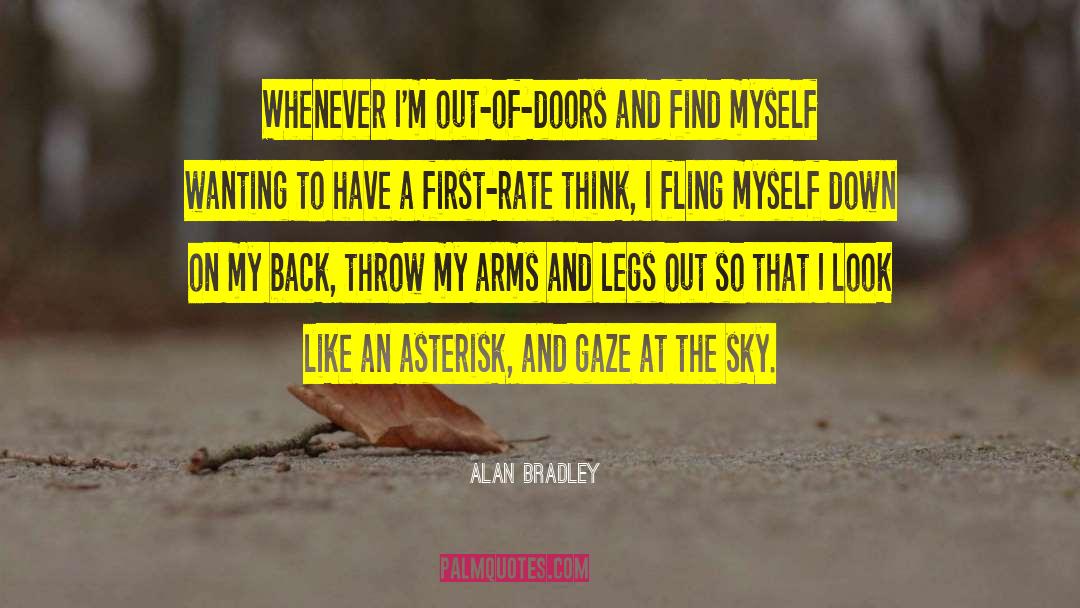 Sky Descriptive quotes by Alan Bradley