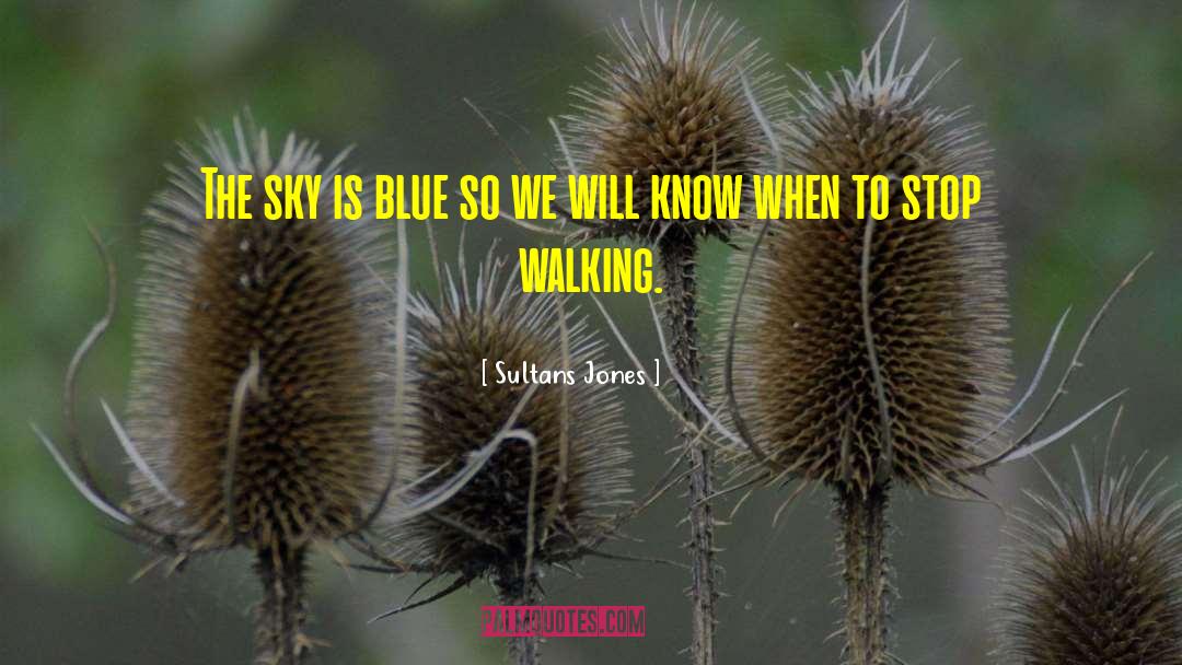 Sky Is Blue quotes by Sultans Jones