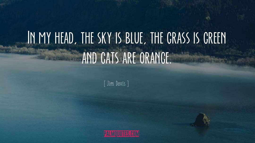 Sky Is Blue quotes by Jim Davis
