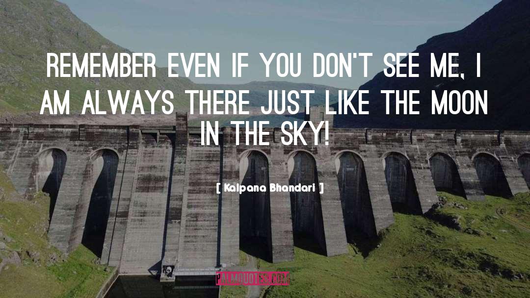Sky Life quotes by Kalpana Bhandari