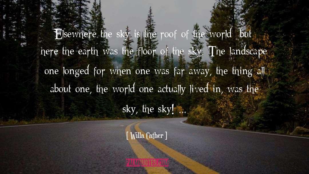 Sky Tumblr quotes by Willa Cather