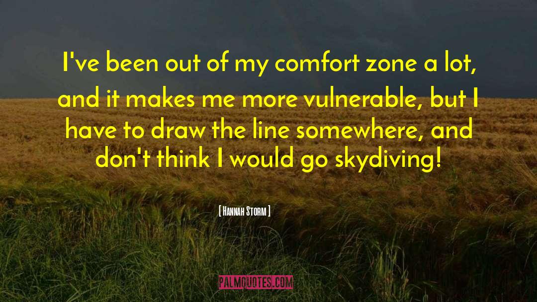 Skydiving quotes by Hannah Storm